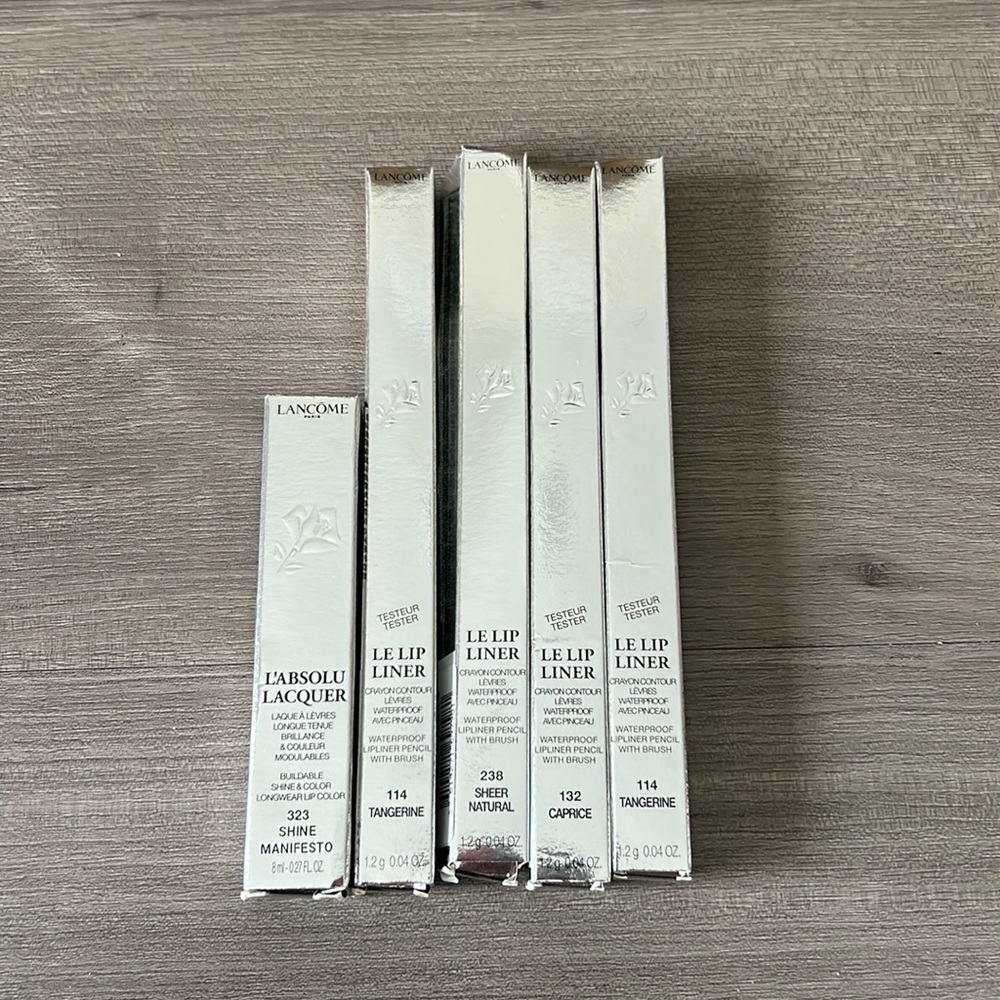 Lancôme, Makeup lot, lip liner - 5 products